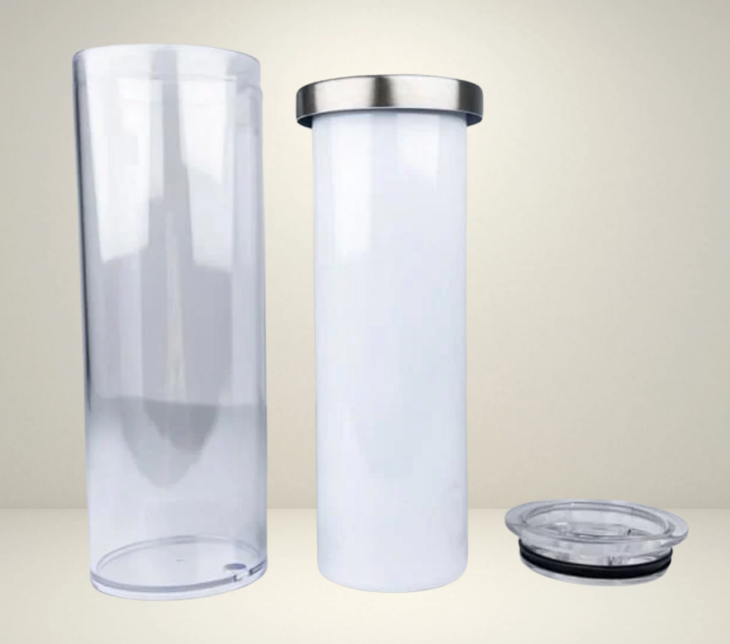 20oz Story board Snow Globe Tumbler