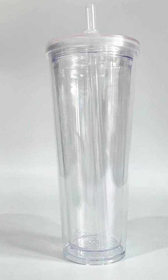 Acrylic 24oz Stadium Snow Globe Tumbler