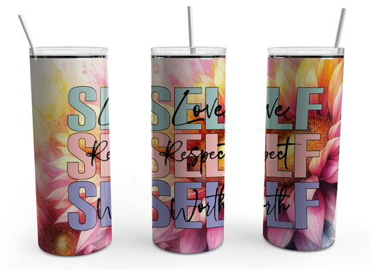 Self Love Affirmation 20oz Design