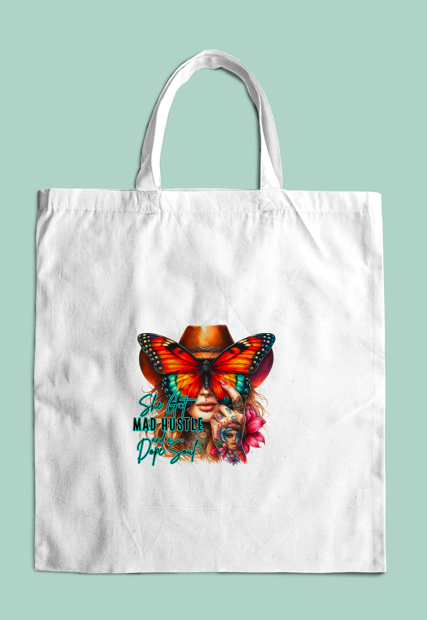 DTF Designs for Tote/crossbody bags and T-shirts. Series 1