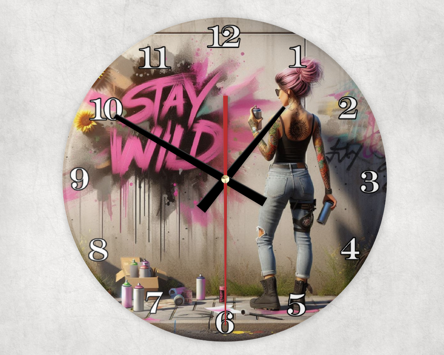 Clock Designs Round collection 1