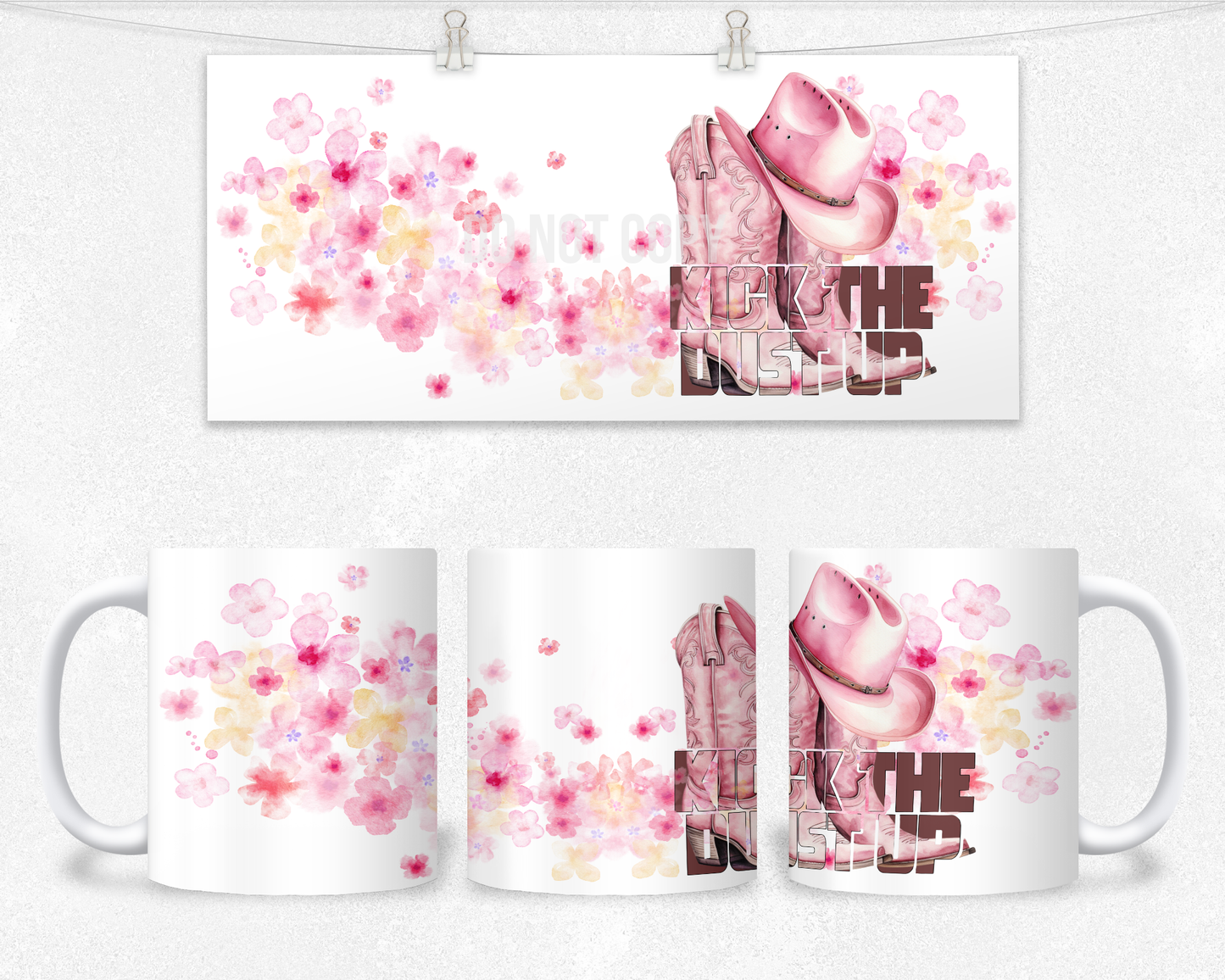 Kick the Dust up Mug Design