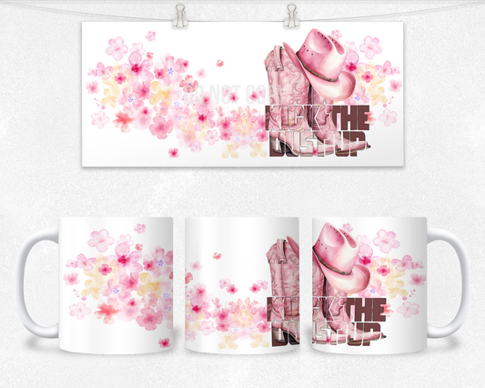 Kick the Dust up Mug Design