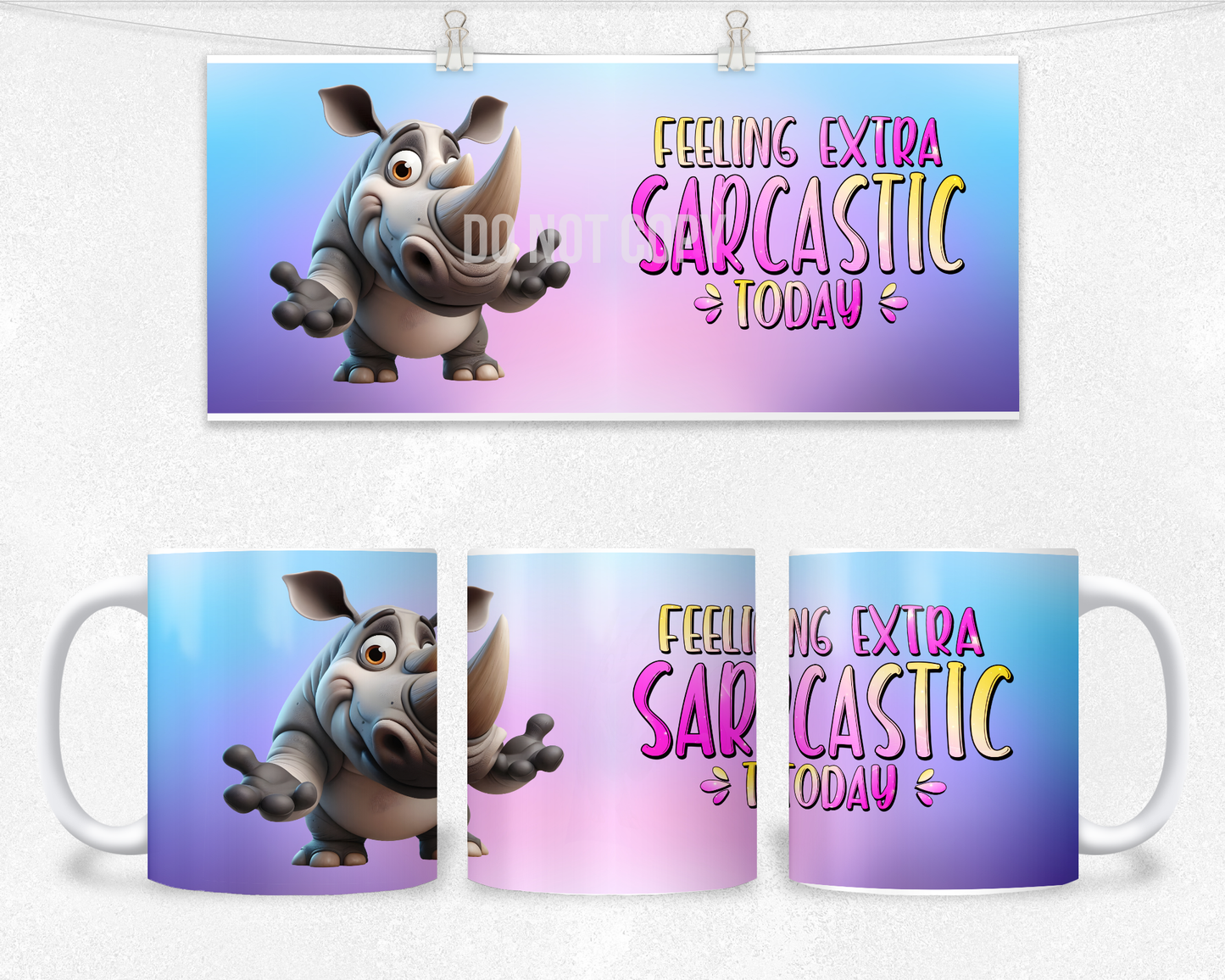 Feeling extra Sarcastic Today Mug Design