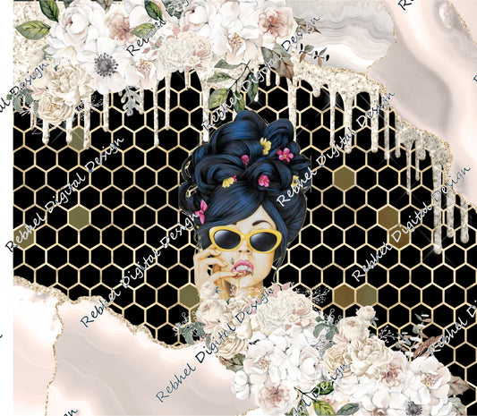 Honeycomb Floral Chick